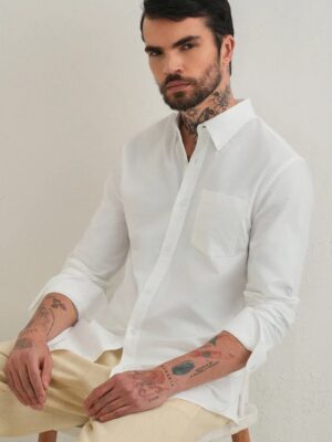 Best Ralph Lauren Premium Linen White Cotton Shirt – Casual Wear